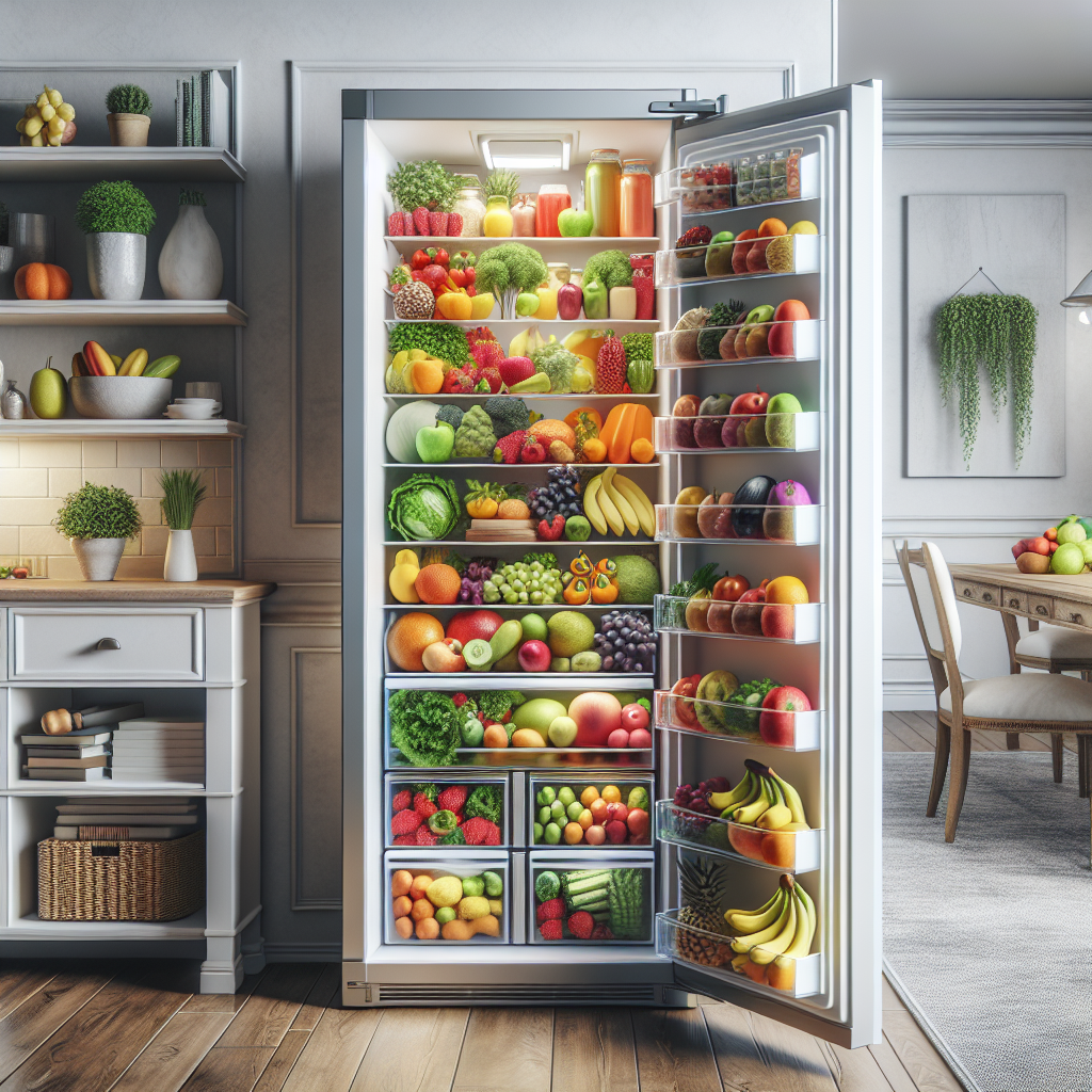 Organiser votre réfrigérateur pour une alimentation saine