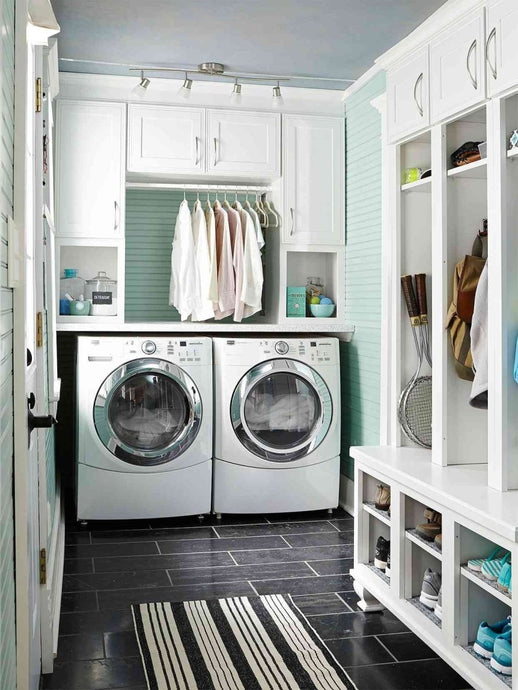 How to Create a Dual-Purpose Laundry and Mudroom Space