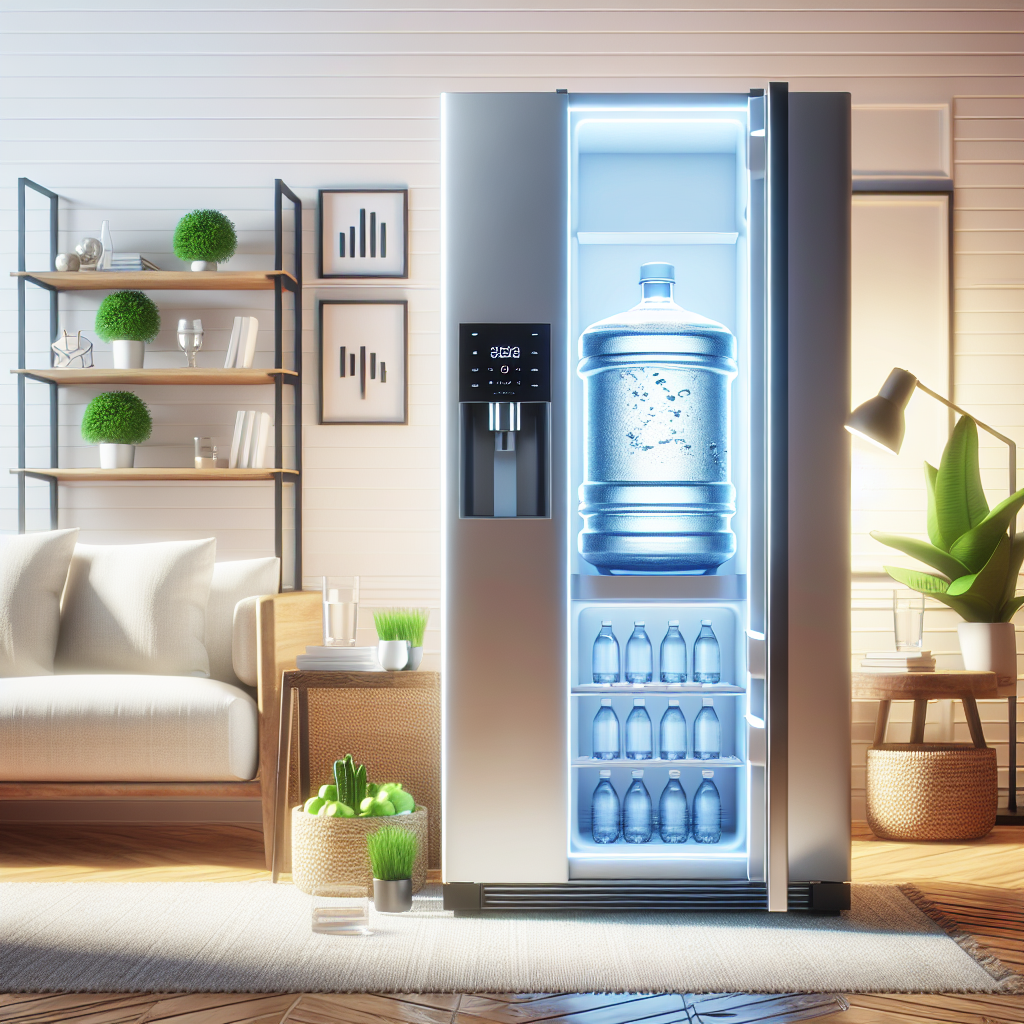 Refrigerators with built-in water reservoirs for healthier water