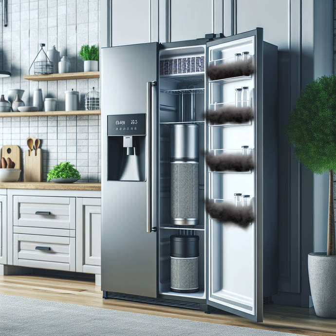 Refrigerators with carbon filters to eliminate unwanted smells