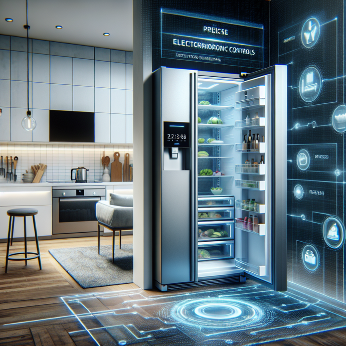 Refrigerators with Electronic Controls: More Precise Food Storage