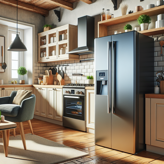 Refrigerator Makeover: Enhancing Your Kitchen's Style"