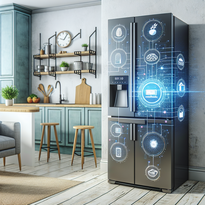 Connected refrigerators for a modern kitchen