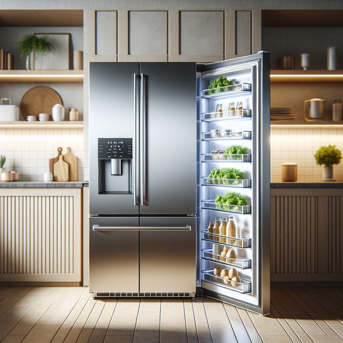 Refrigerators with Sliding Shelves for Easy Storage