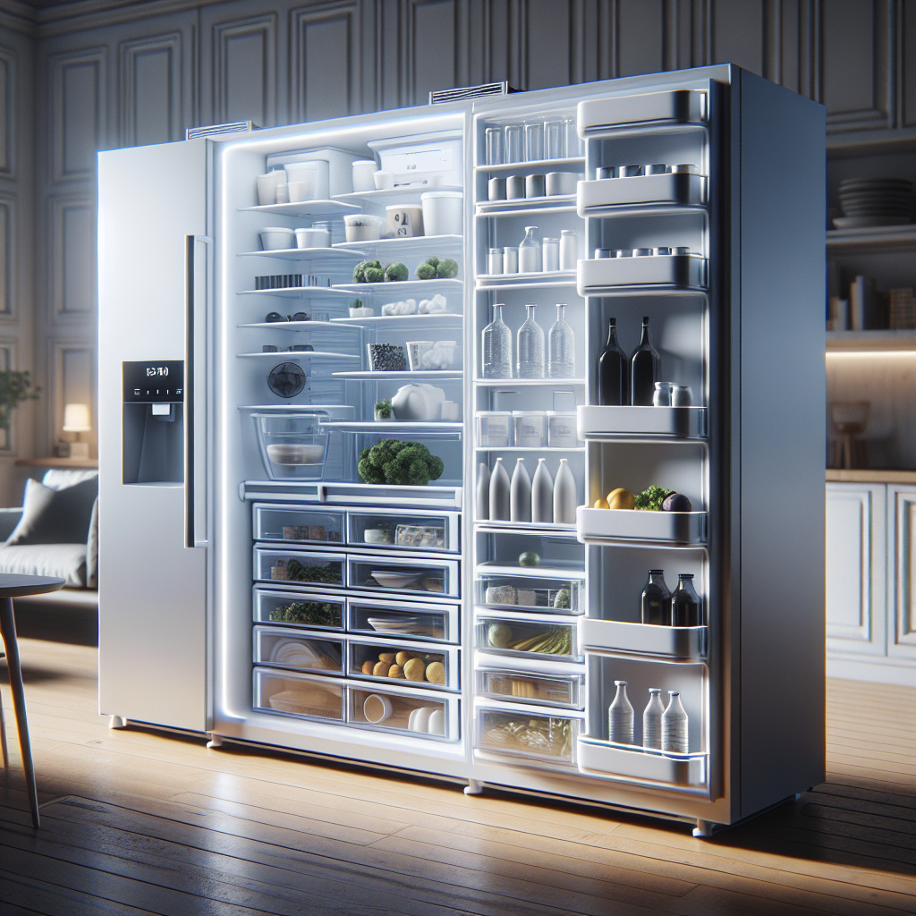 Refrigerators with customizable compartments for better food organization