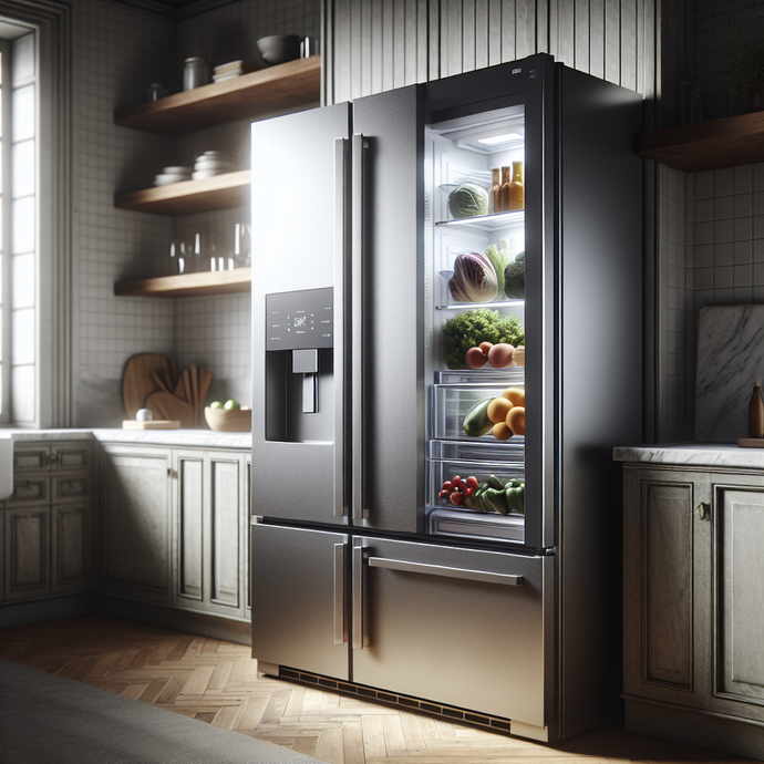 Refrigerators with specific storage zones for fruits and vegetables