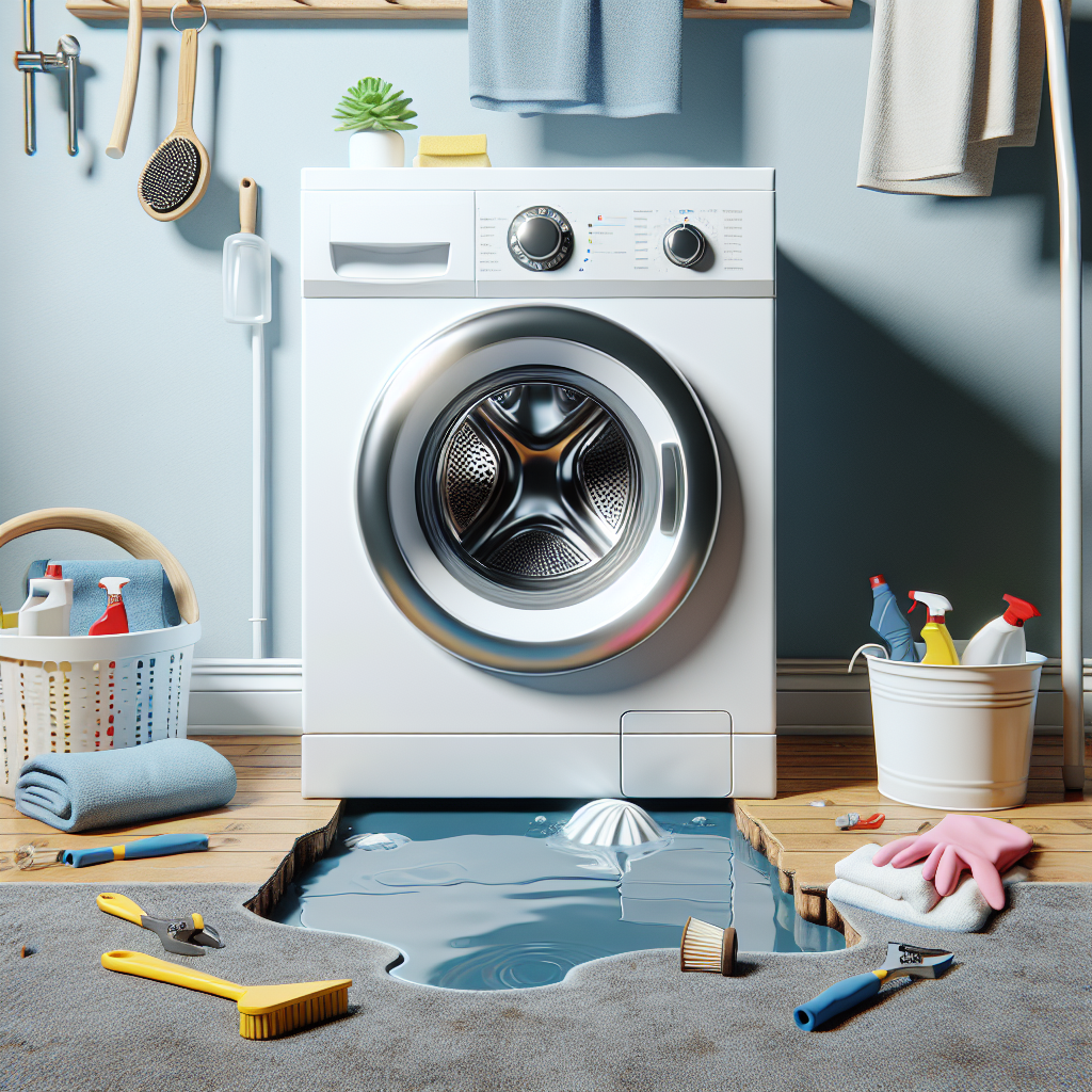 Washing machine: How to fix water leaks without a technician