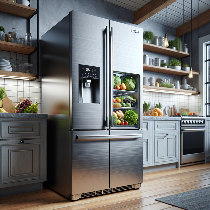 Refrigerators with humidity control systems for fresh food preservation