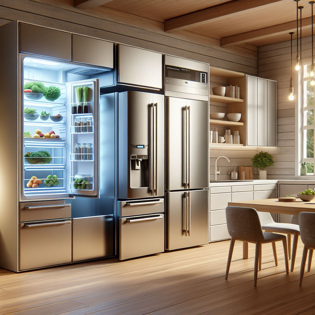 Refrigerators with reversible doors: a flexible option for your kitchen