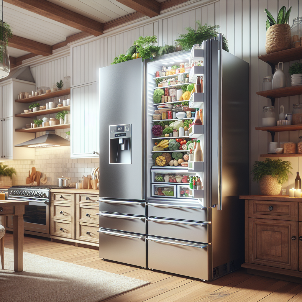 High-capacity refrigerators: Ideal for large families