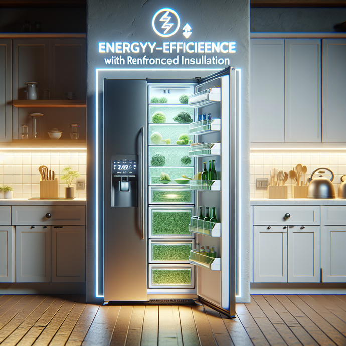 Refrigerators with reinforced insulation for energy savings