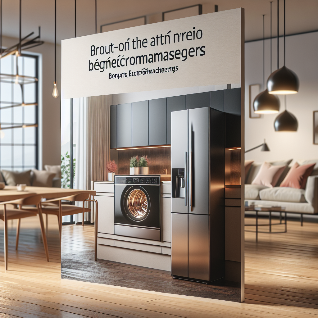 How Bonprix Électroménagers Is Changing the Way You Buy Appliances