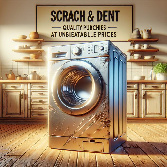 Scratch and Dent Savings: Quality at Unbeatable Prices