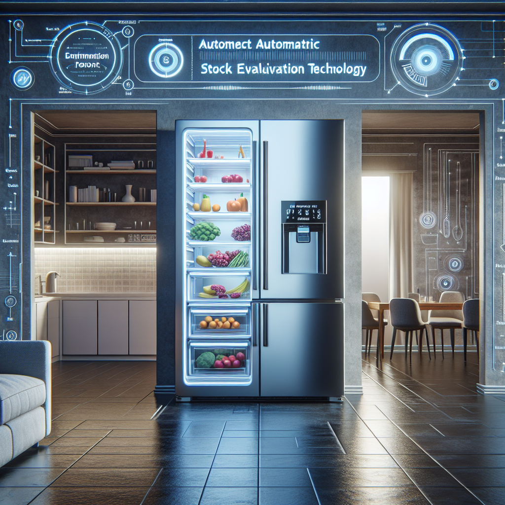 Refrigerators with Automatic Stock Evaluation Technology