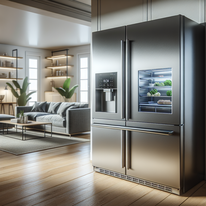 Refrigerators with specialized compartments for fresh and frozen food