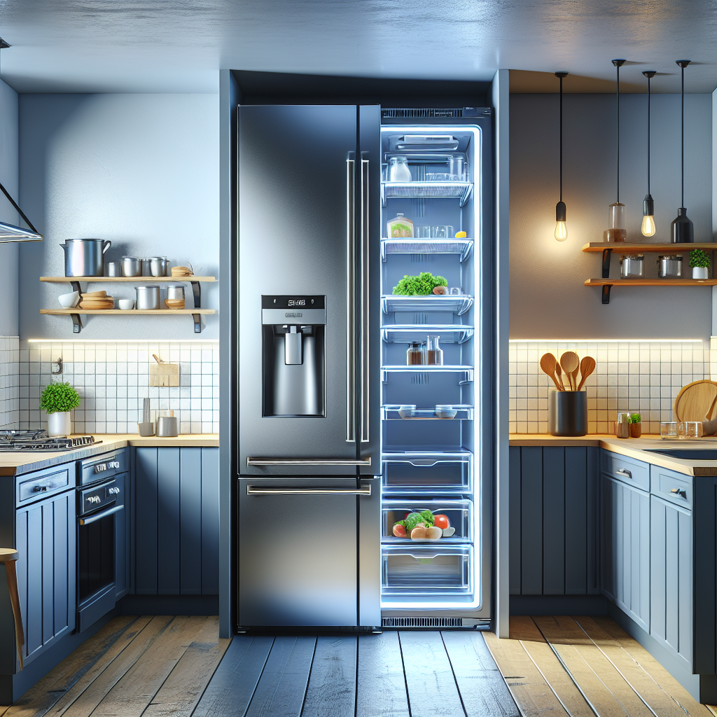 Refrigerators with reversible doors: a flexible option for your kitchen