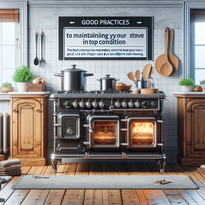 Good Practices for Maintaining Your Stove in Top Condition