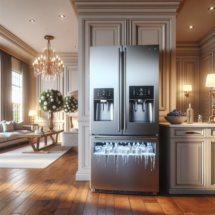 Refrigerators with ice and water dispensers: a luxury at home