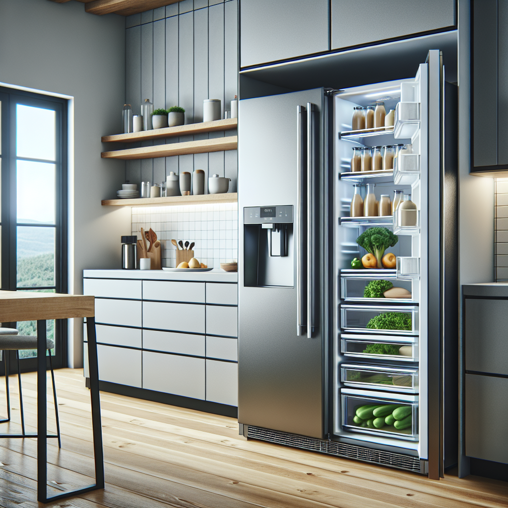 Refrigerators with Sliding Shelves for Easy Storage