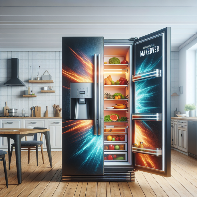 Refrigerator Makeover: Transforming Your Fridge's Look and Functionality