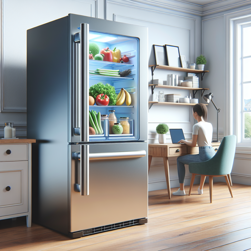 Refrigerators with ergonomic handles for easy opening