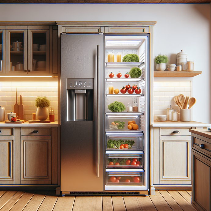 Refrigerators with Sliding Shelves for Easy Storage