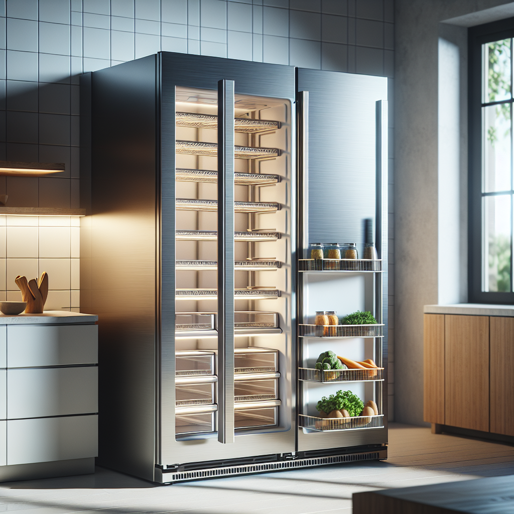 Refrigerators with Modular Shelves: Maximum Flexibility