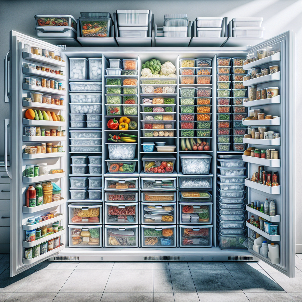 Freezer Organization Tips for Maximizing Space and Efficiency