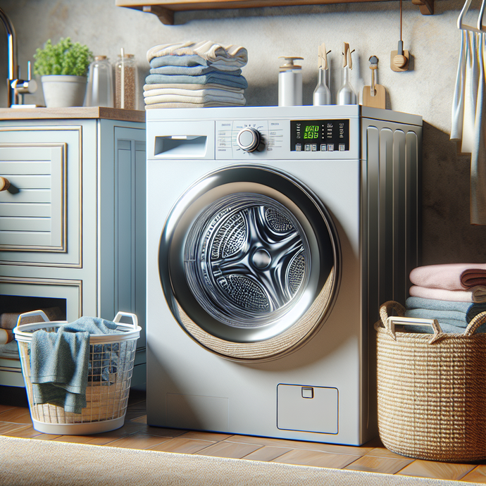 Washing machines equipped with induction motors for durability