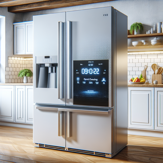 Refrigerators with quick cooling options