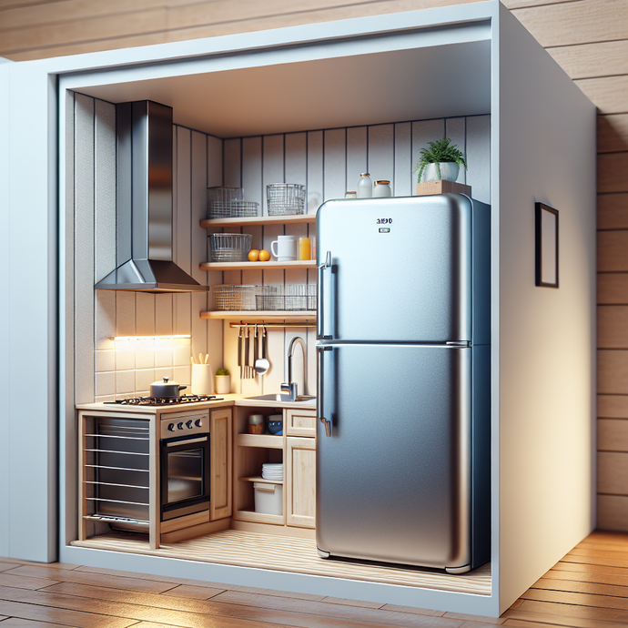 Refrigerators suited for small spaces