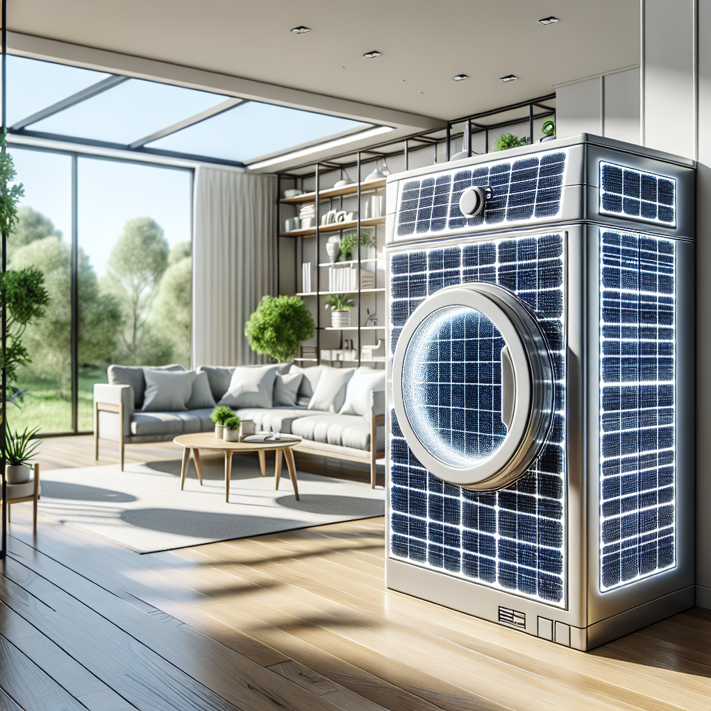 Solar-Powered Dryers: The Future of Laundry Care