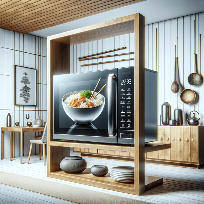 Des micro-ondes avec des options pour la cuisine asiatique