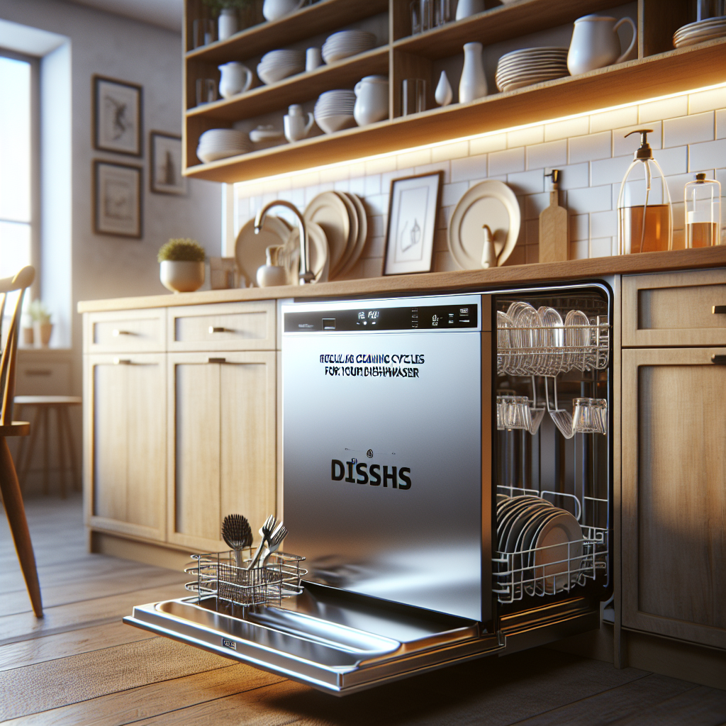 Dishwasher: Why Regular Cleaning Cycles Are Crucial for Your Dishwasher