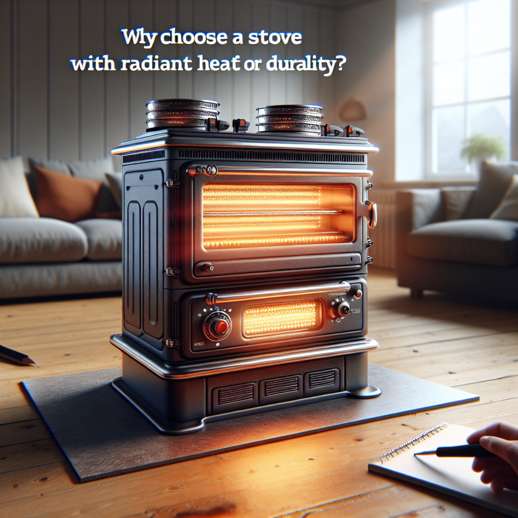 Stove: Why Choose a Stove with Radiant Heat Burners for Durability?