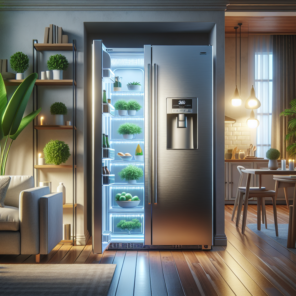 Refrigerators with LED interior lighting