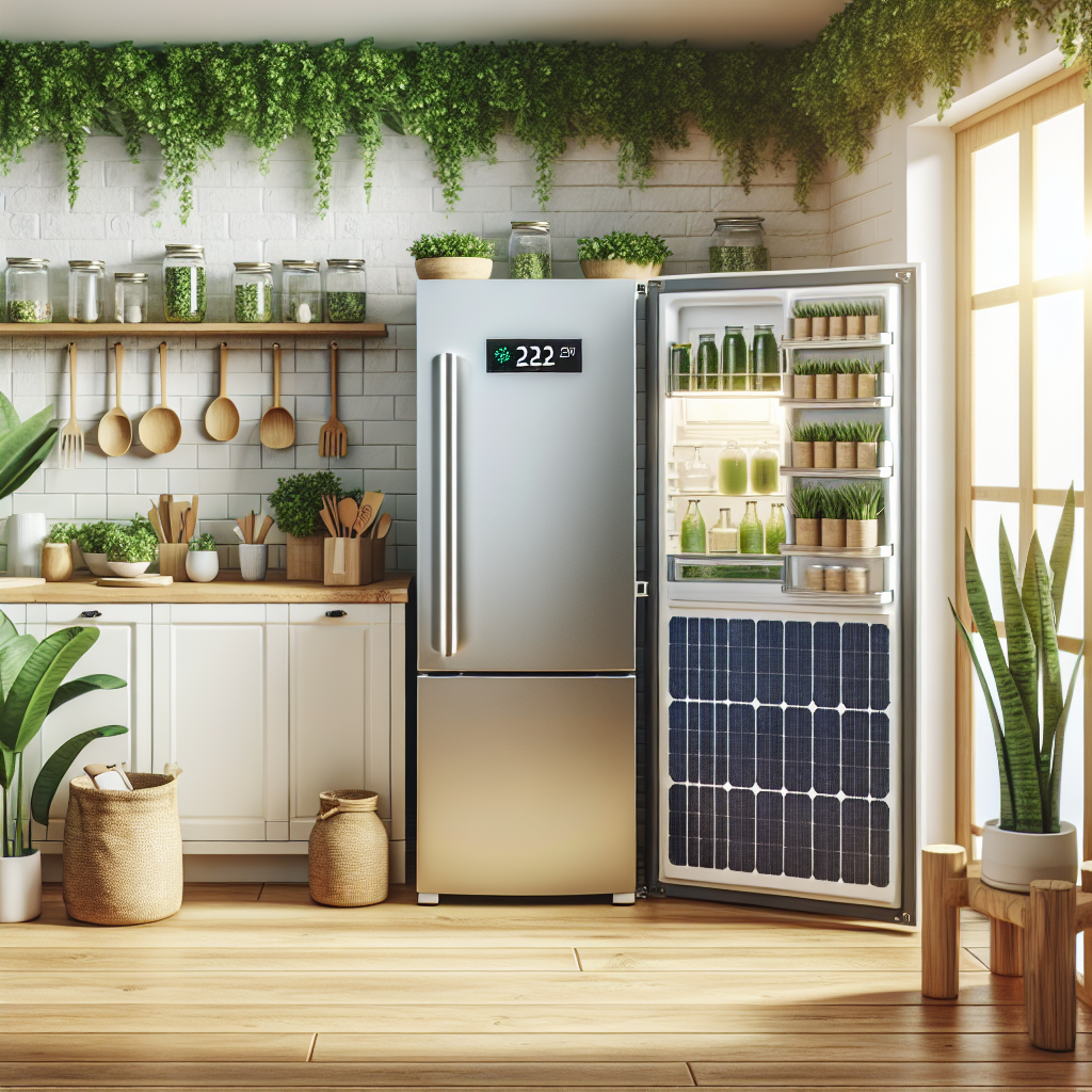 Solar-Powered Refrigerators: A Green Option for Your Kitchen