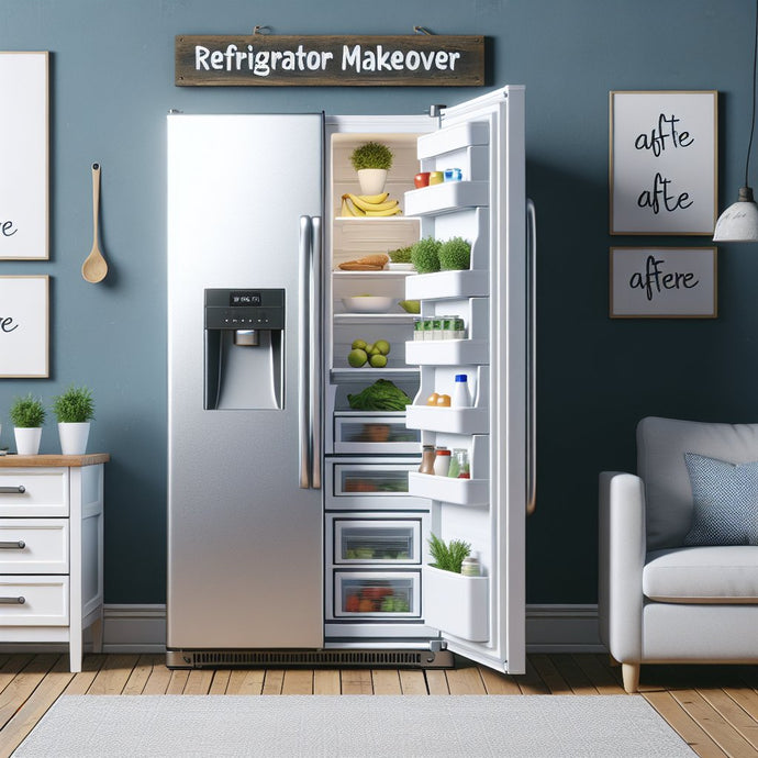 Refrigerator Makeover: Transforming Your Fridge's Look