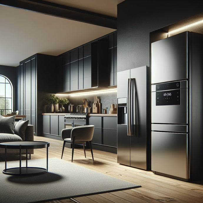 Sleek and Stylish: Black Stainless Steel Appliances