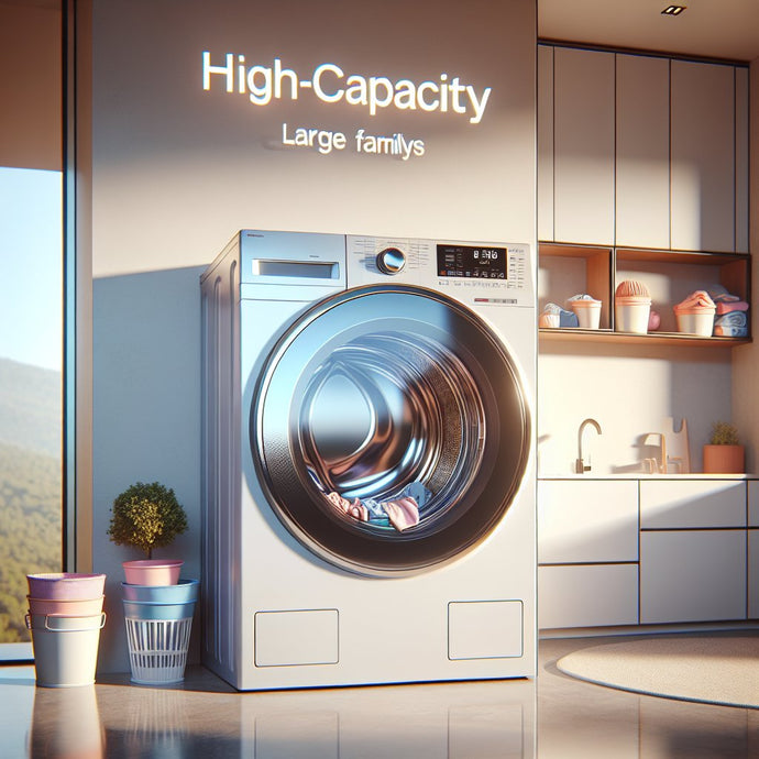 The Latest Trends in High-Capacity Washing Machines for Large Families