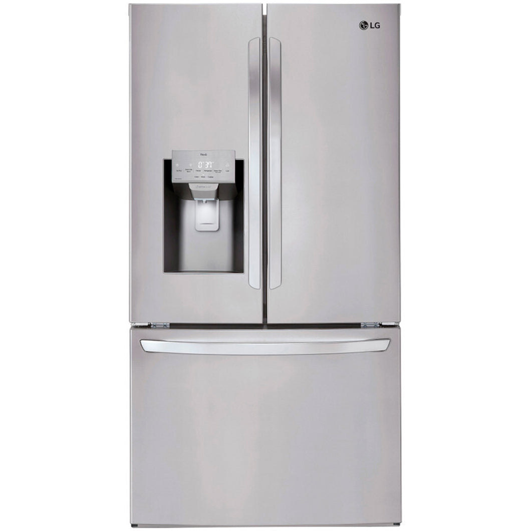 LRFS28XBS - REFRIGERATORS - LG - French 3-Door - Stainless Steel - Open Box