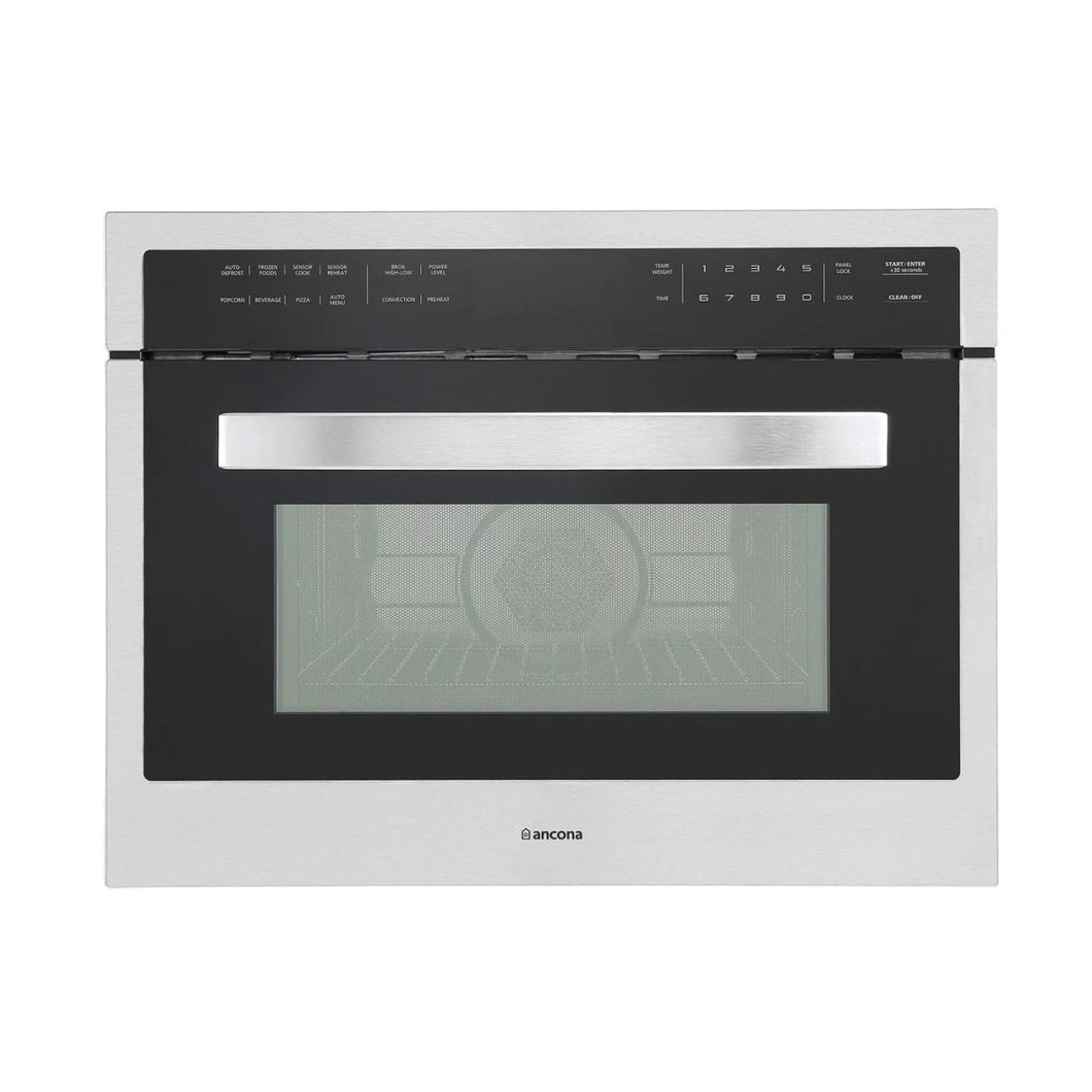 AN - 2710SS - WALL OVENS - Ancona - Combination Oven - Stainless Steel - Open Box - BonPrix Électroménagers