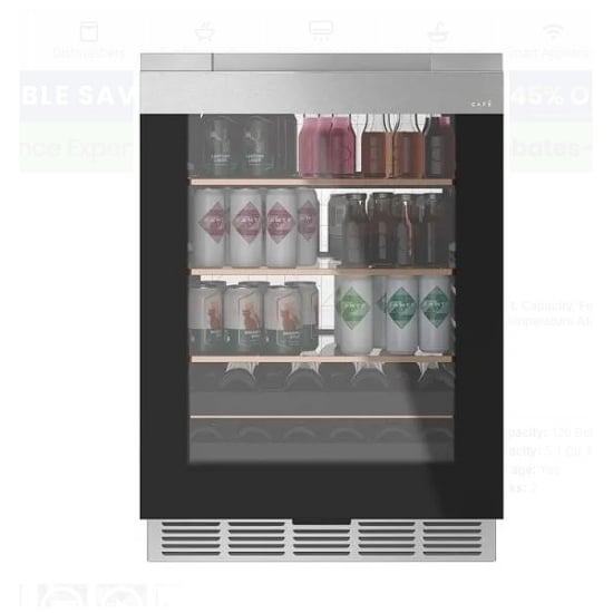 CCR06BM2PS5 - BEVERAGE CENTERS - GE CAFE - Open Box - BonPrix Électroménagers