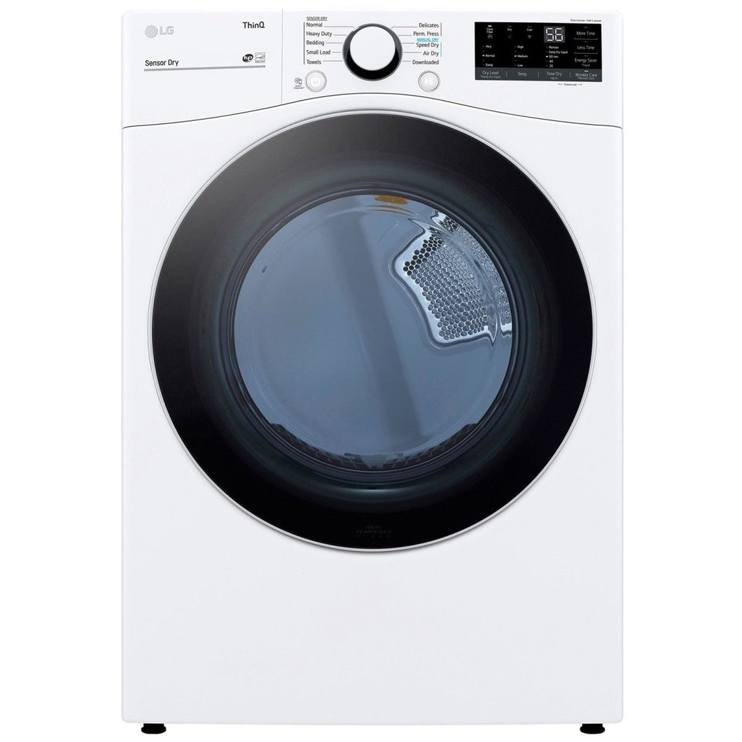 DLE3600W - DRYERS - LG - Electric - White - Open Box - BonPrix Électroménagers