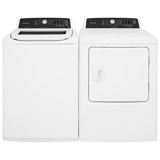 FFTW4120SW, CFRE4120SW - Frigidaire - Laundry Pairs - Open Box - BonPrix Électroménagers