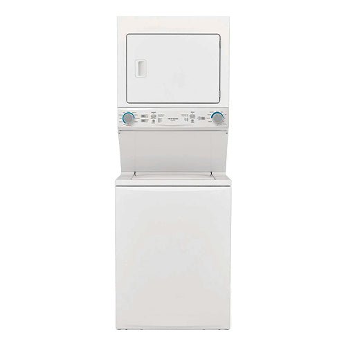 FLCE752CAW - LAUNDRY CENTERS - Frigidaire - Stacked Washer/Dryer - Electric - White - Open Box - BonPrix Électroménagers