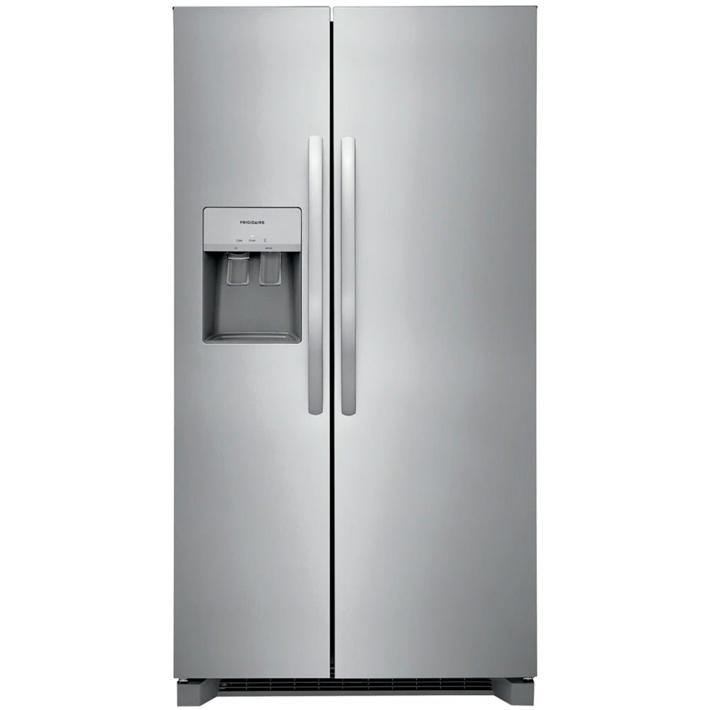 FRSS26L3AF - Refrigerators - Frigidaire - Side by side - Stainless Steel - Open Box - BonPrix Électroménagers