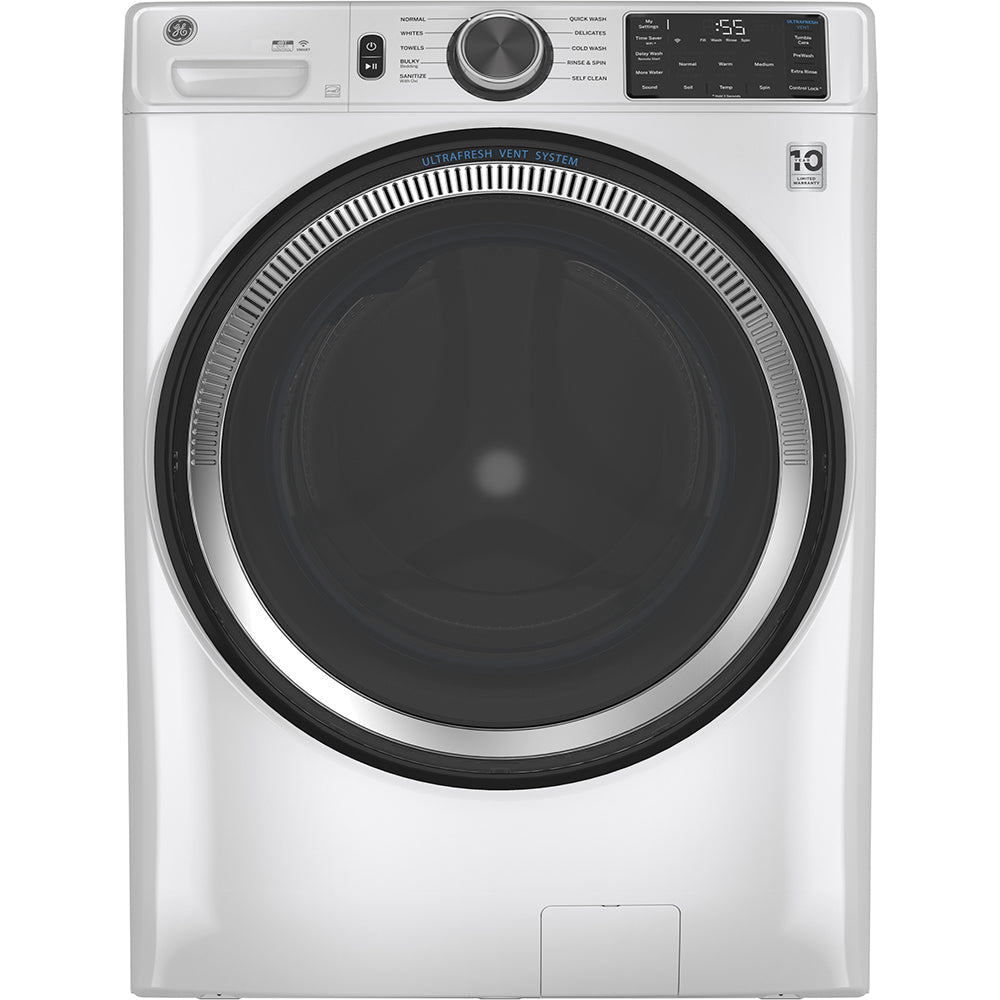 GFW550SMNWW - WASHERS - GE - Front Load - White - Open Box - BonPrix Électroménagers