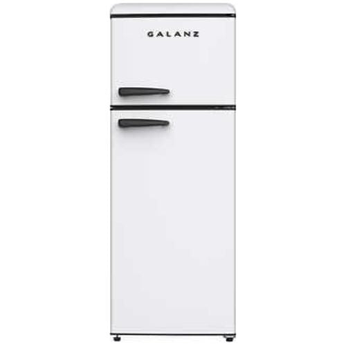 GLR76TWMER - REFRIGERATORS - Galanz - Top Freezer - White - Open Box - BonPrix Électroménagers