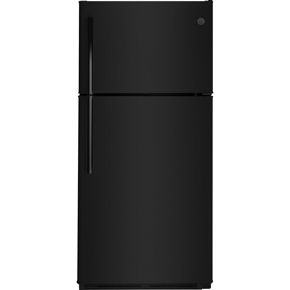 GTS18FTLKBB - REFRIGERATORS - GE - Top Freezer - Black - Opex Box - BonPrix Électroménagers